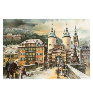 Ansicht Adventskalender - Heidelberg Brckentor